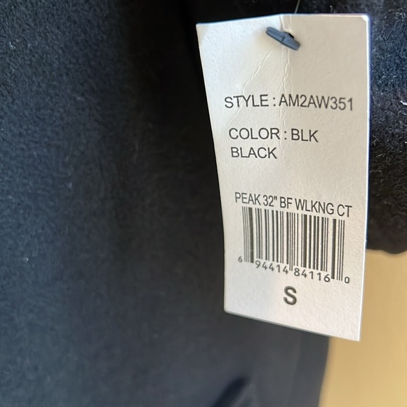 Andrew Marc Italian Soft Wool Peak Pea Coat. NWT - Picture 16 of 16